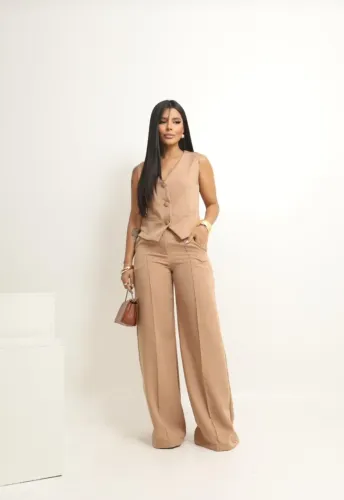 Conjunto Alfaiataria Colete Feminino P, M, G, GG.