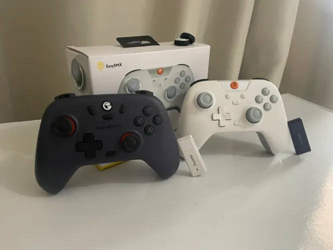 Controle Gamer Sem fio RGB - Para jogos em Tv, PC, Windows, iOS, Android, Steam e Switch.