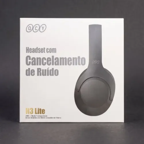 fone de ouvido headset sem fio QCY H3 lite com cancelamento de ruído ativo