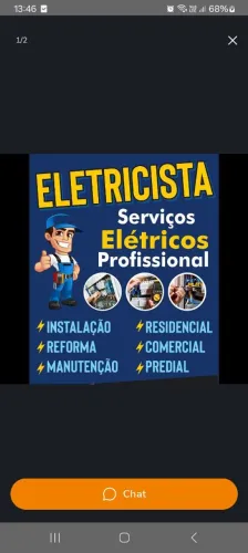 Eletricista 24h disponível