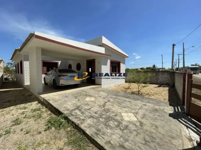 Em Farol de São Tomé Magnifica Casa 03 Qts Amplo Quintal para Lazer Nascente 127 M² no Xex