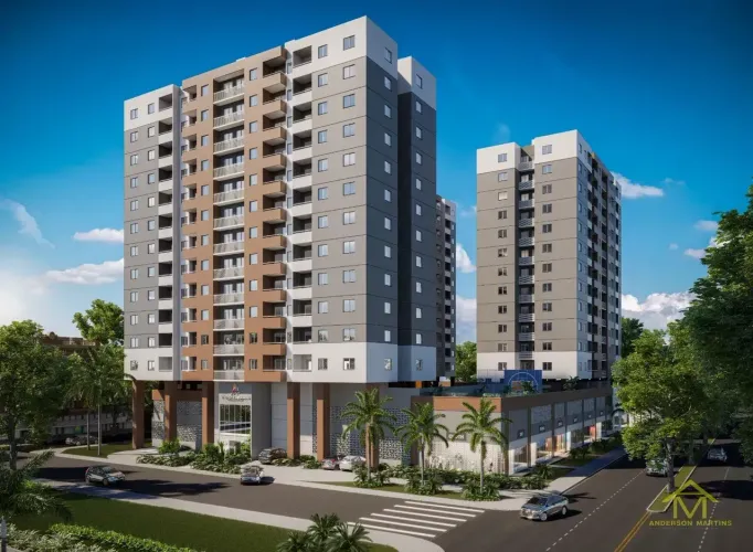 Apartamento moderno com excelente aproveitamento: Vivenda Coqueiral