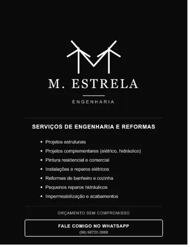 Engenharia e Reformas Completas | Projetos Estruturais, Elétrica, Pintura e Mais