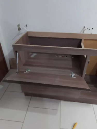Pia inox +balcão