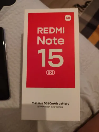 Xiaomi Redmi Note 15 5G - 256GB / 8GB RAM