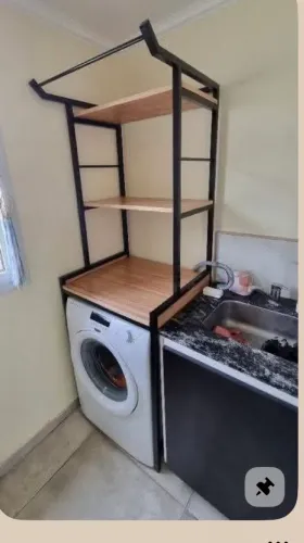 Mesa para máquina de lavar roupa 