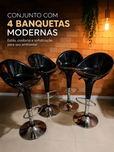 4 banquetas