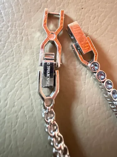 Pulseira swarovski azul