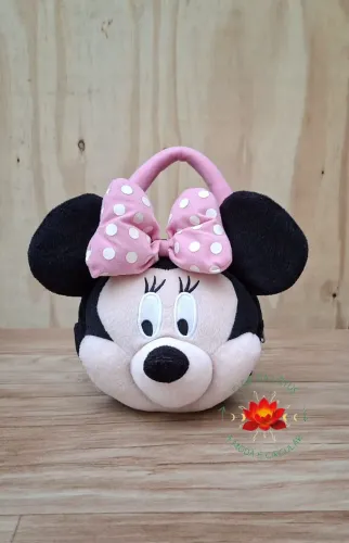 Bolsa de Pelúcia Minnie Mouse Original Disney