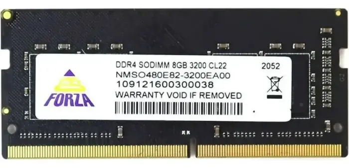 Memória RAM DDR4 8GB 3200MHz Neo Forza SODIMM