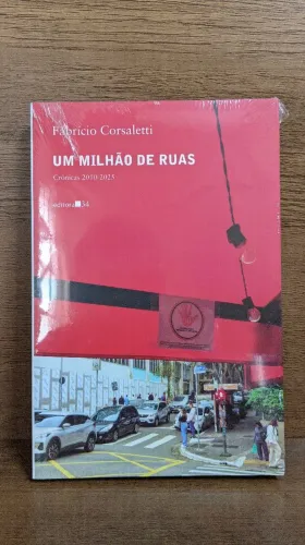 Livro Um Milhão de Ruas - Fabrício Corsaletti (Novo/Lacrado)