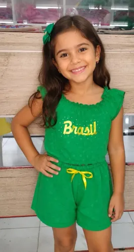 Conjunto verde Brasil