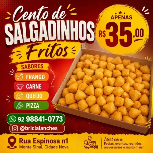 Salgadinhos de Festa - Ac. Cartão