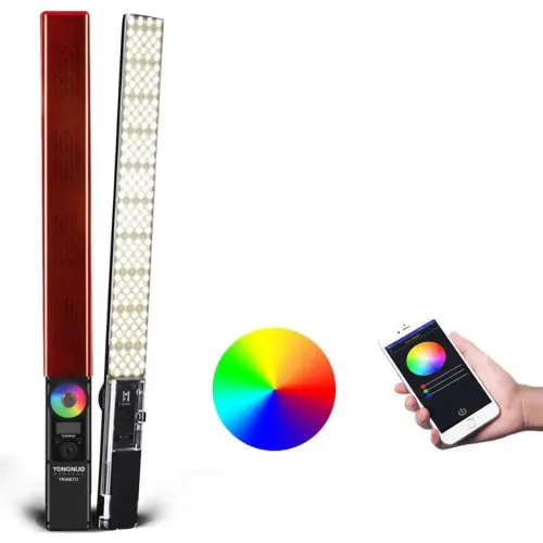 Bastão de Led Yongnuo 360 iii com difusor