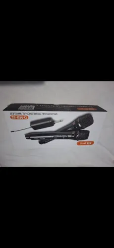 Microfone sem fio 150,00 novo