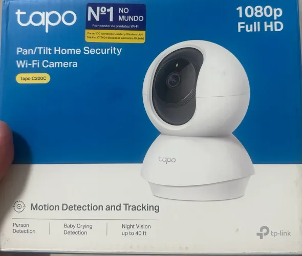 Câmera TP-Link Tapo C200 Full HD 1080p Lacrada