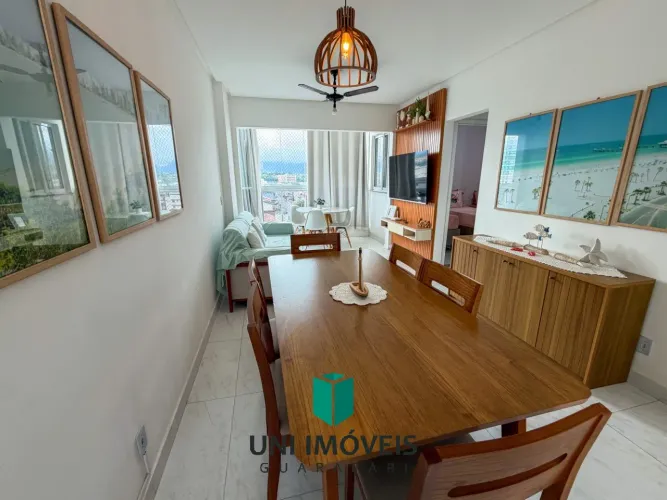 Apartamento à venda na Praia do Morro, Guarapari-ES: 2 quartos, 2 suítes e mobiliado!