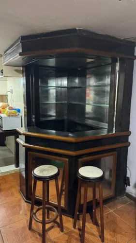 Bar de madeira Vintage