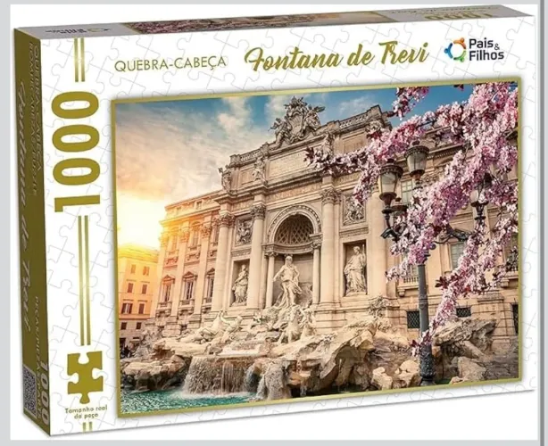 Quebra?Cabeça Fontana di Trevi 1000 Peças |