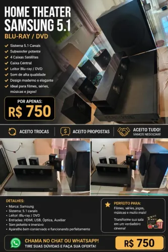 Home theater Samsung 