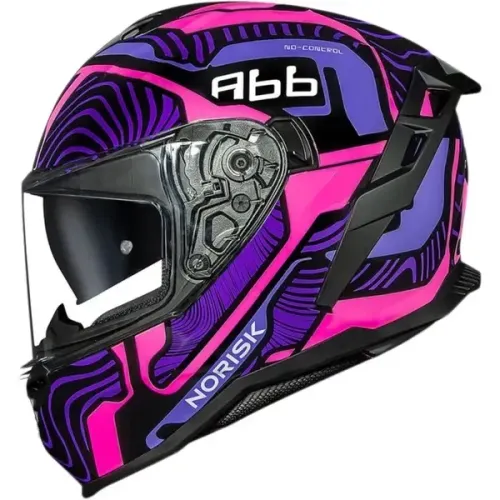 CAPACETE NORISK COM ÓCULOS SOLAR FEMININO