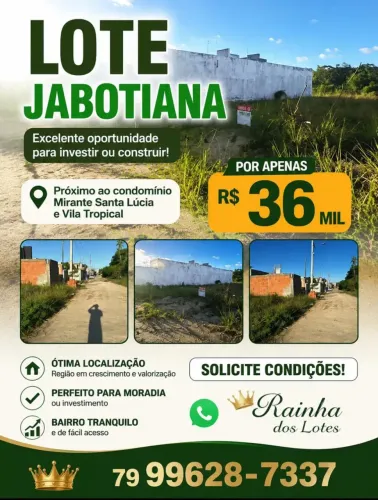TERRENO Escriturado proximo ao Mirante Santa Lúcia e vila tropical- Rainha dos Lotes.