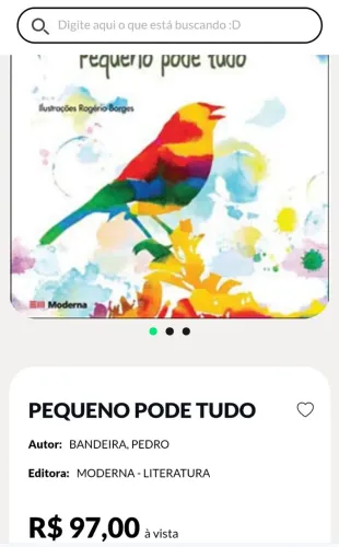 Livro Pequeno pode tudo