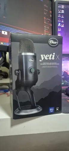 Microfone Yeti X USADO + Cabo 2 metros
