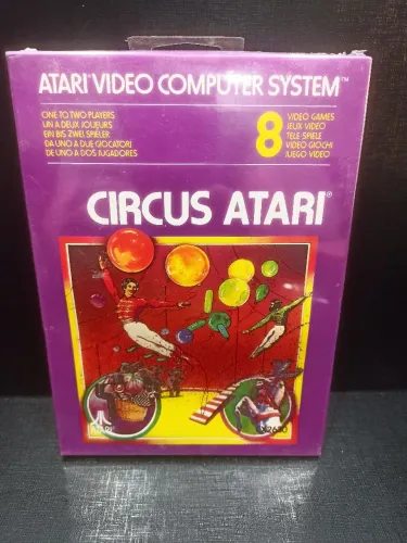 Jogo Atari 2600 lacrado original americano Circus