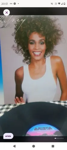 DISCO DE VINIL WHITNEY HOUSTON, WHITNEY 1987HITNEY