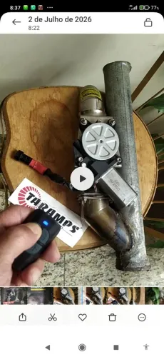 Difusor de Escapamento em Inox com 9 Estágios e Controle Remoto 
