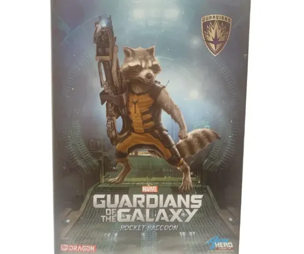 Boneco Rocket Raccoon - Guardiões da Galáxia