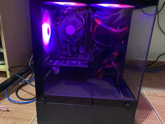 PC Duex + Teclado e Mouse Cooler Master