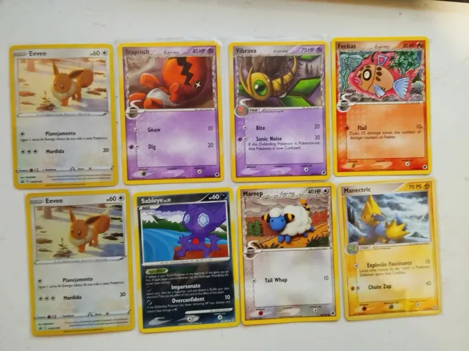 Lote de cartas - Promos, vintage e energias