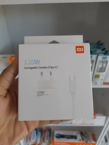 Carregador rápido 120w tipo c
