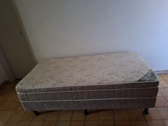 Cama box solteiro conjugada molas (BAURU). NÃO ENTREGO