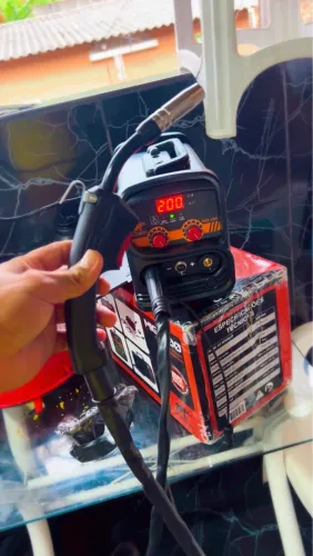Inversora de solda bivolt 2em1