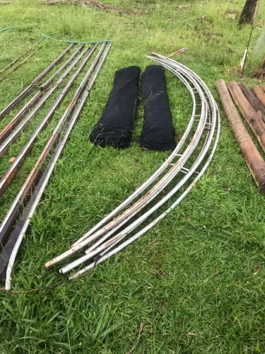 Estufa 96 metros quadrados