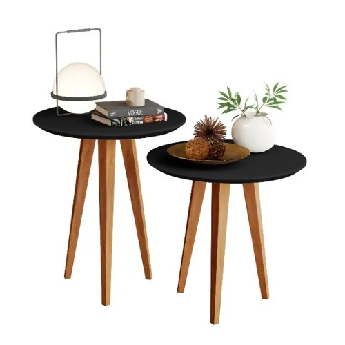 Conjunto de Mesas Lateral Trok Retrô !! Entrega e Montagem Grátis !!