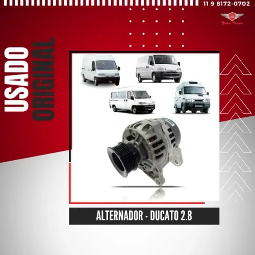 Alternador - fiat ducato 2.8 