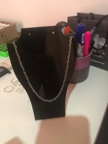 Gargantilha coração feminina