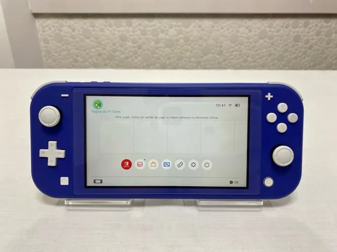 Nintendo Switch Lite Azul Seminovo Garantia e NF - FFSTOREGAMES