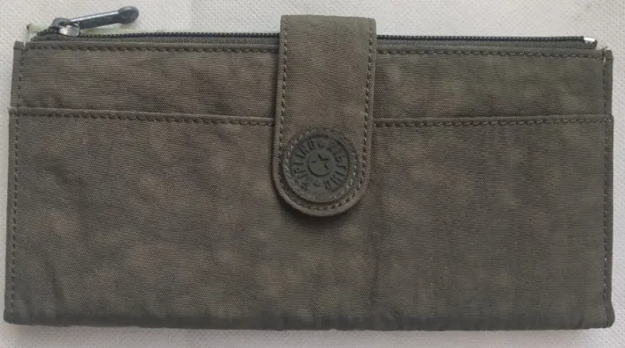 Carteira Kipling Verde - (Vários Compartimentos)