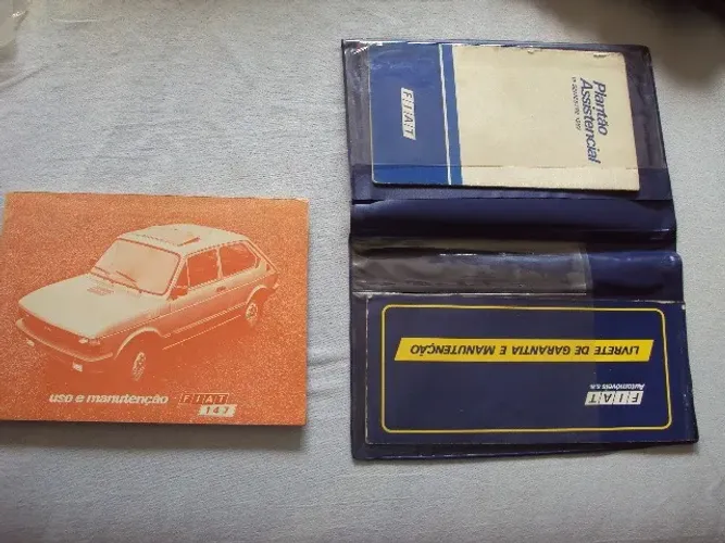 fiat 147 c cl top racing manual proprietario livretes originais
