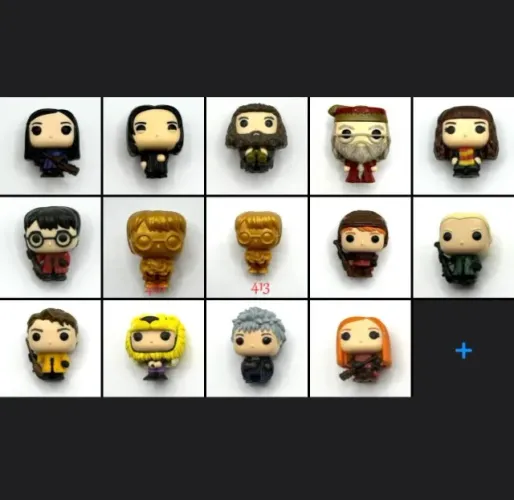 Coleção completa Kinder Joy Harry Potter Funko Pop 14 unidades