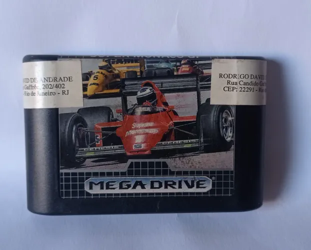 Jogo Super Monaco GP original mega Drive