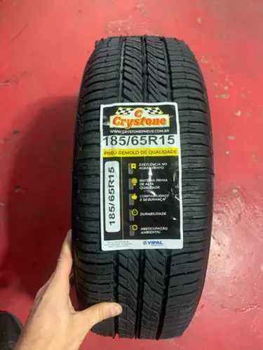 Pneu Crystone 185/65/15 (borracha Vipal)