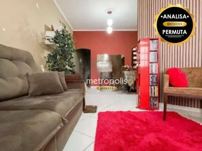 Sobrado à venda, 208 m² por R$ 851.000,00 - Parque das Nações - Santo André/SP