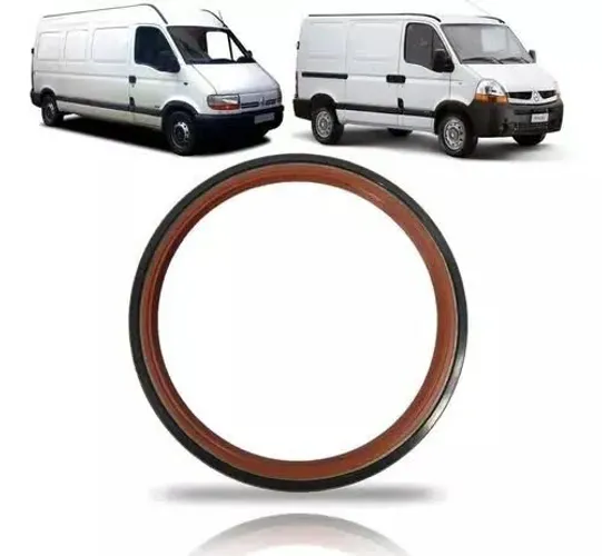 Retentor traseiro do virabrequim motor Renault Master 2.5 /16 válvulas ano 2004 até 2012.