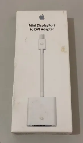 Adaptador Apple Mini Display Port to DVI - MB570Z/B - A1305 - Original